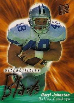 : Daryl Johnston - Cowboys 1991 Score Pinnacle NFL Football Card  #157 : Collectibles & Fine Art