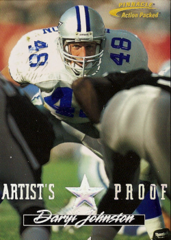 : 1995 Fleer Metal #51 Daryl Johnston Dallas Cowboys V89298 :  Collectibles & Fine Art